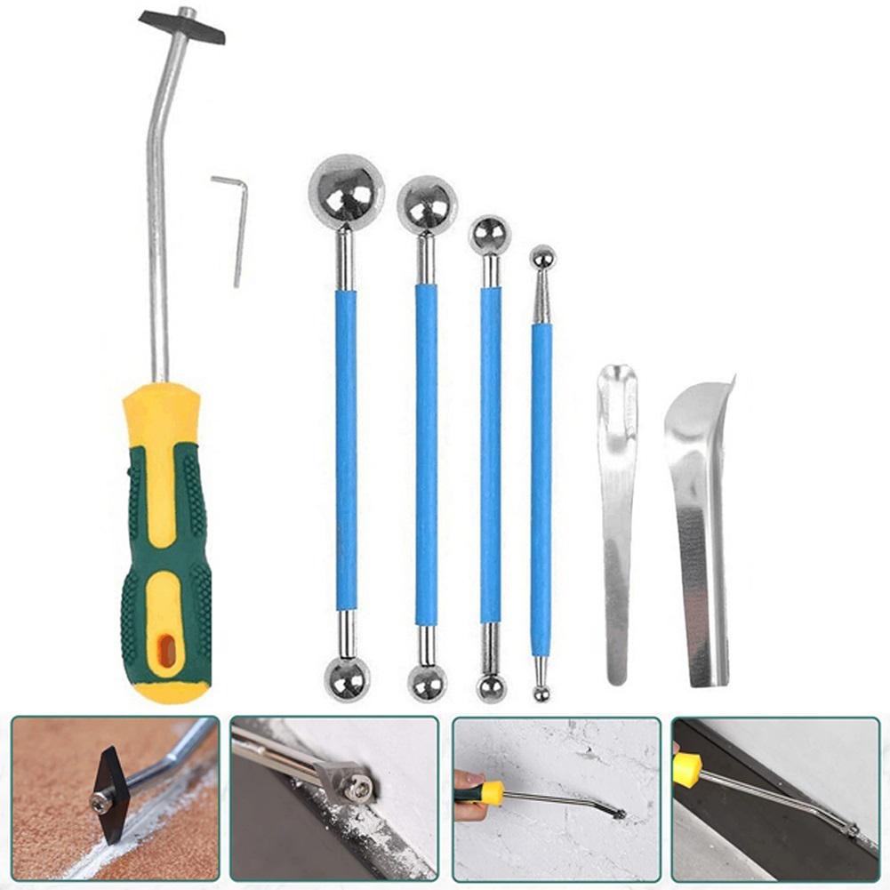 Ergonomic Handle Grout Tool Grout Removal Set Handle Size 225x30mm 8.86x1.18inch Seam Repair Tools Reusable Cleaning Tool