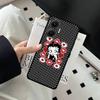 Cartoon B-Betty B-Boop Phone Case For Xiaomi Mi 5X 8 9 10 11 12 Lite Pro 10T PocoX3pro PocoM3 Note 10 Pro Lite