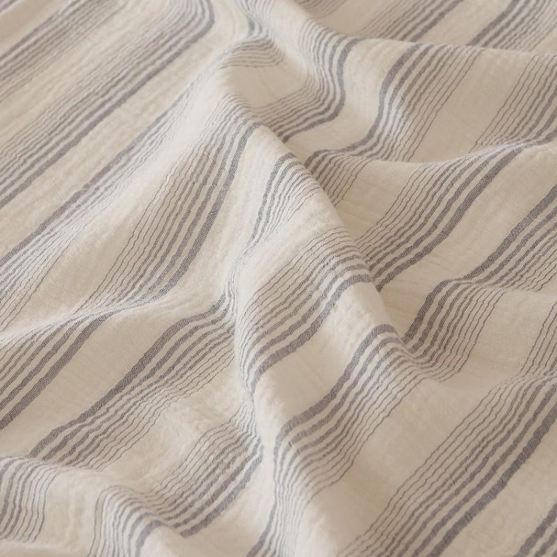 Soft Breathable Double Layer Cotton Pillowcase Set 48x74cm Single Bed Japanese Style