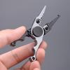 Durable Aluminum Alloy Fishing Pliers With Gyro And Tungsten Steel Blade For Easy Catches Fishing Equipment Fishing Tools