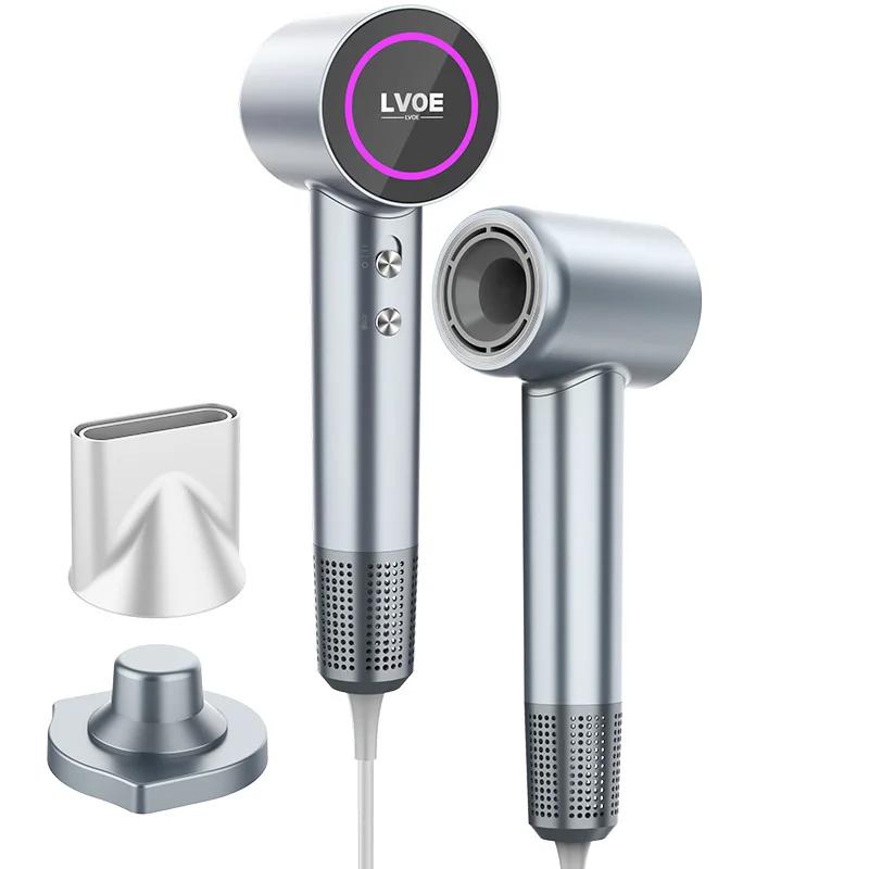 High Speed Anion Hair Dryer Wind 65m/s 1600W 2 Minute Quick Dry Professional Hair Care Negative Ionic Blow Dryer
