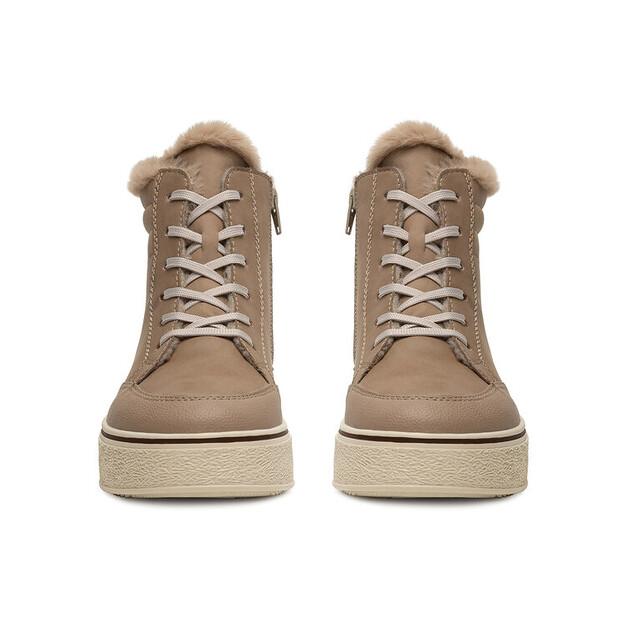 Rieker 78801-20 Beige Ankle Boots