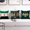 Flag Logo Eagle Syrian New 2025 cushion cover Pillow Cover Decoration Room Home Sofa living Office Car Nordic Simplicity