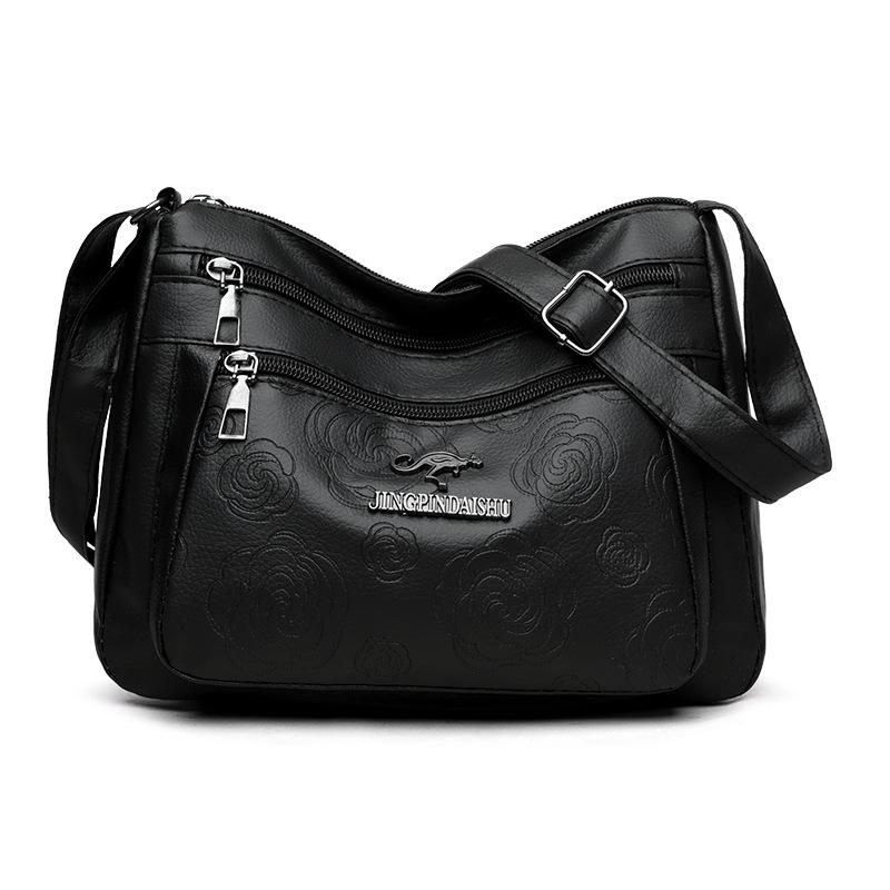 Módní tištěná crossbody taška pro ženy a taška přes jedno rameno pro matky středního věku