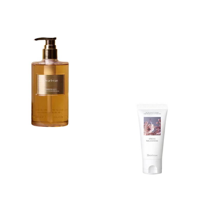 

Dearlrean Amber Key Shower Gel & Fragrance Body Lotion Set