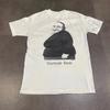 Vintage 90s Gertrude Stein Writer Author Poet Caricature White T-Shirt Size L
