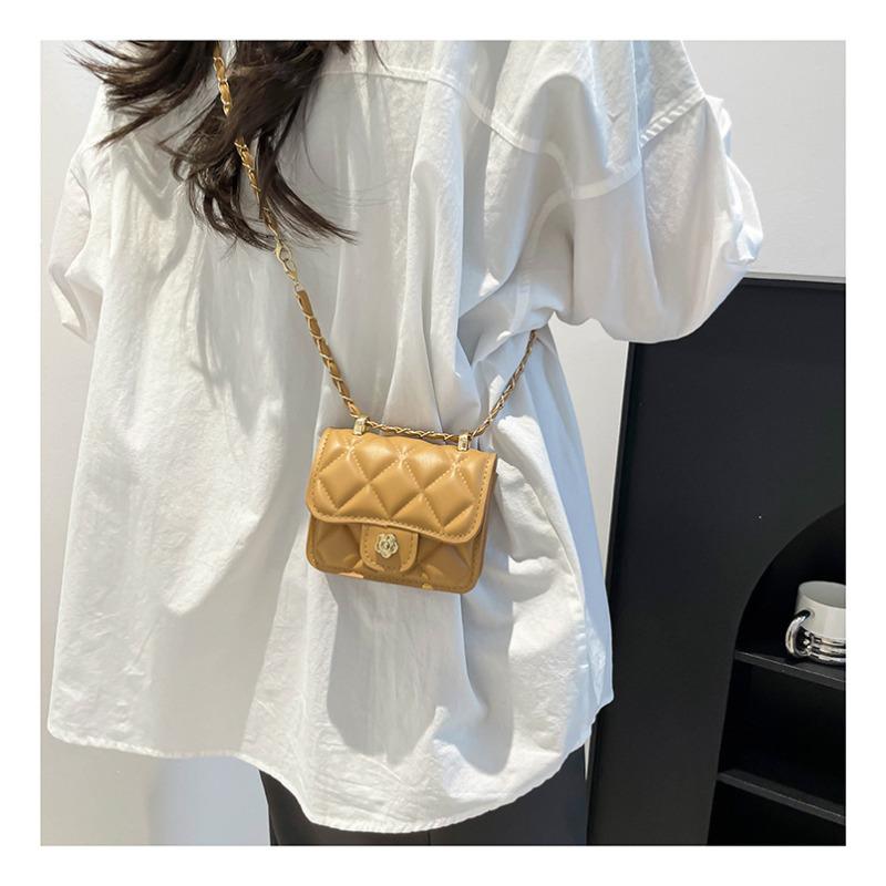 Nuovo Arrivo Mini Borsa a Catena in Ecopelle Piccola Borsa Quadrata da Donna