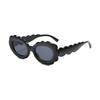 New children's cloud edge special-shaped frame sunglasses personalized YK oval lenses fashion sunglasses must wear sunglasses