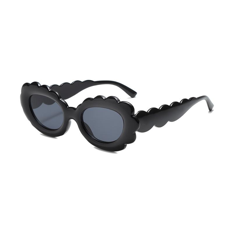 New children's cloud edge special-shaped frame sunglasses personalized YK oval lenses fashion sunglasses must wear sunglasses