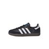 Adidas Originals SAMBA OG Slip Resistant, Abrasion Resistant, Lightweight Low top Skateboard Shoes Unisex Black Silver B75807(Team840-)