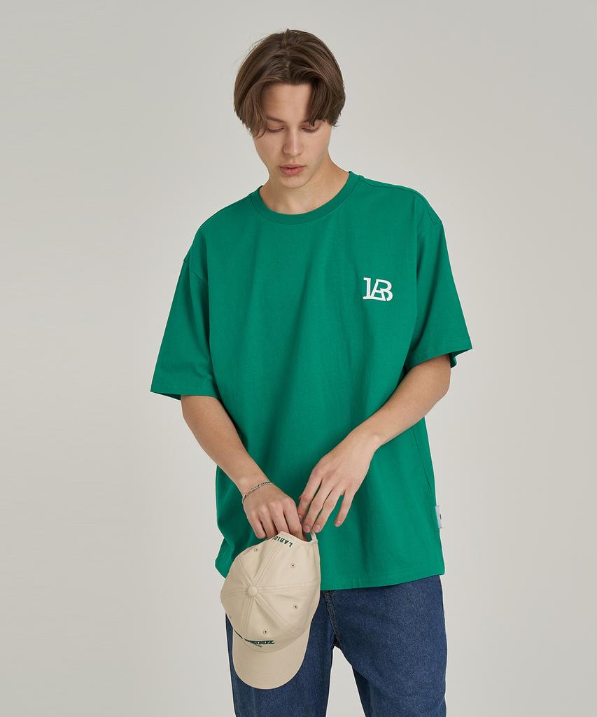LAB101 Baseball Back Logo Tee - Green