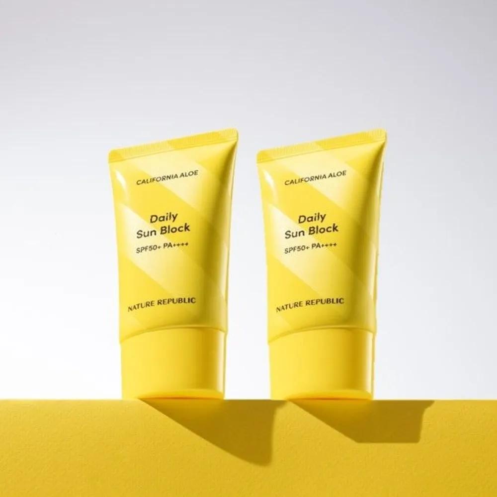 1+1 Nature Republic California Aloe Daily Sunblock 57ml (SPF50+ PA++++)