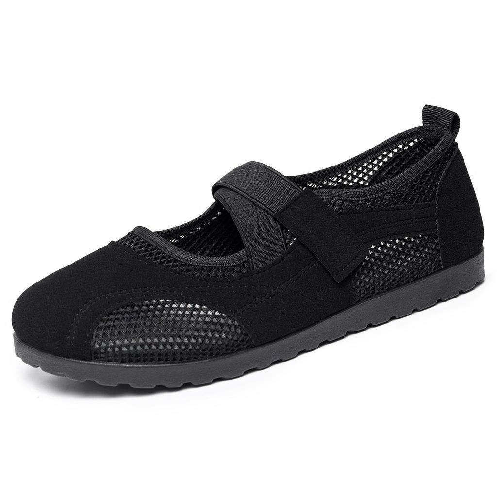 Women's Versatile Sports Mary Jane Ballet Flats - Breathable Mesh, Thin Sole Casual Shoes