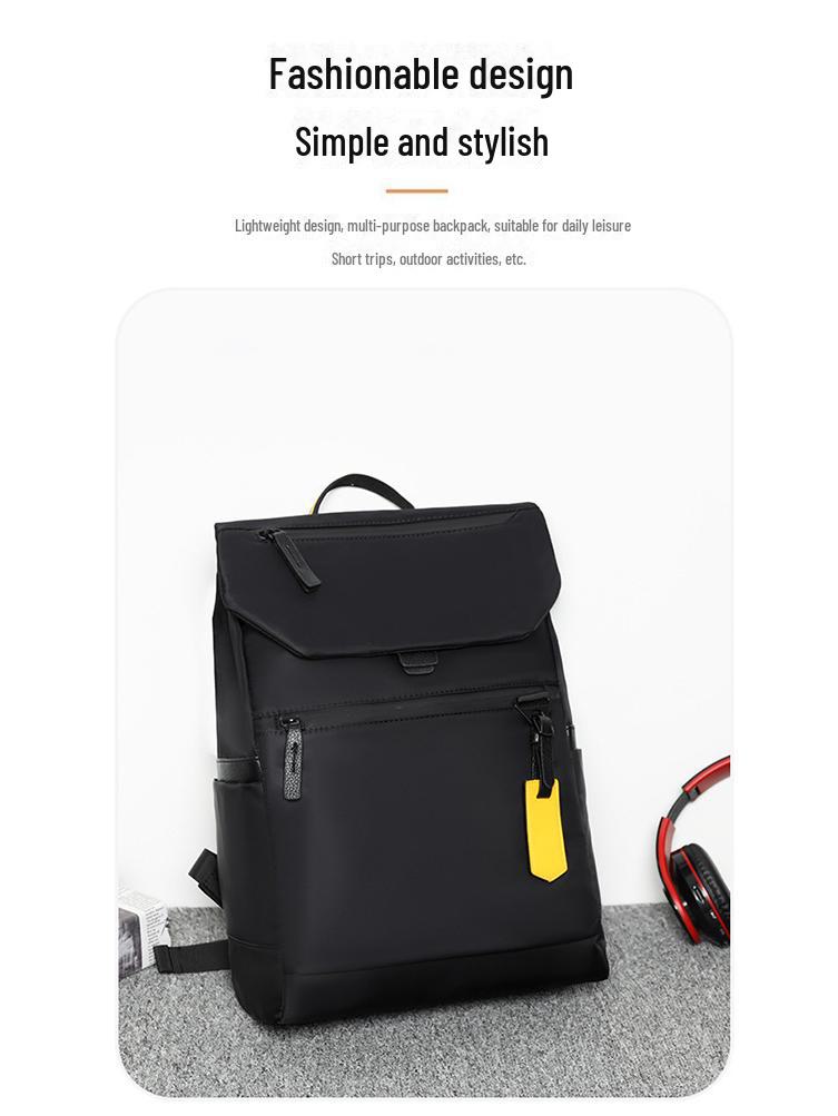 Men's Trendy Lightweight Outdoor Backpack - Large Capacity, Casual Fashion, Ideal for Students and Leisure Activities