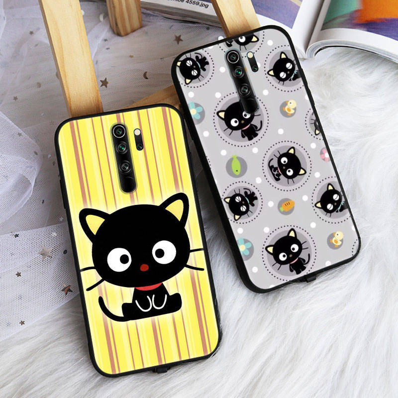 

Чехол для iPhone 15 14 12 Xiaomi Redmi Note 13C VIVO Y20 Samsung S24 FE Realme C21y OPPO A76 Chococat Cat
