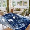 Tottenham Hotspur Design Crystal Velvet Rug Soft Decorative Mat for Bedroom Entrance