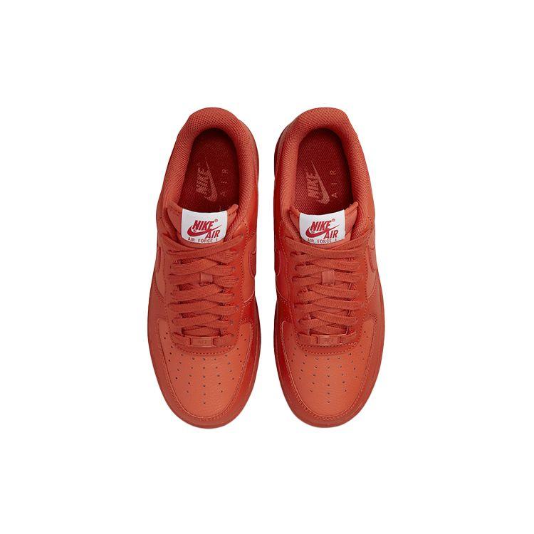 Nike Sneakers da Donna Air Force 1 07 Triple Orange DZ4442-800