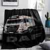 1PC DAF Patterned Flannel Blanket Suitable For All Seasons for Home Decor Warmth and Comfort Gifts Holiday Present