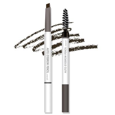 Crayon à sourcils double automatique Enesty 0,18 g, 04 taupe, 2 pièces.