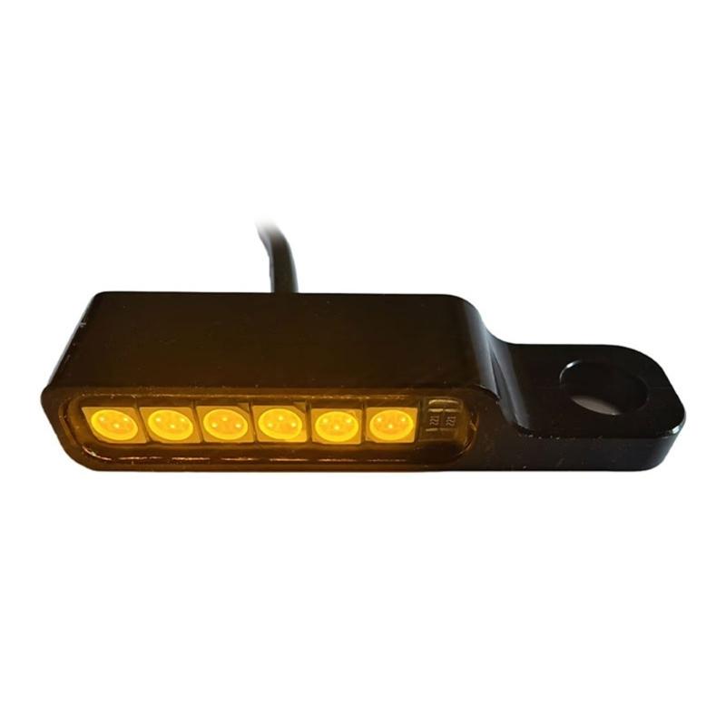 Waterproof High Brightness LED Motorcycle Turn Signals Front Blinkers High Visibility For Riders Safe Day Night Riding