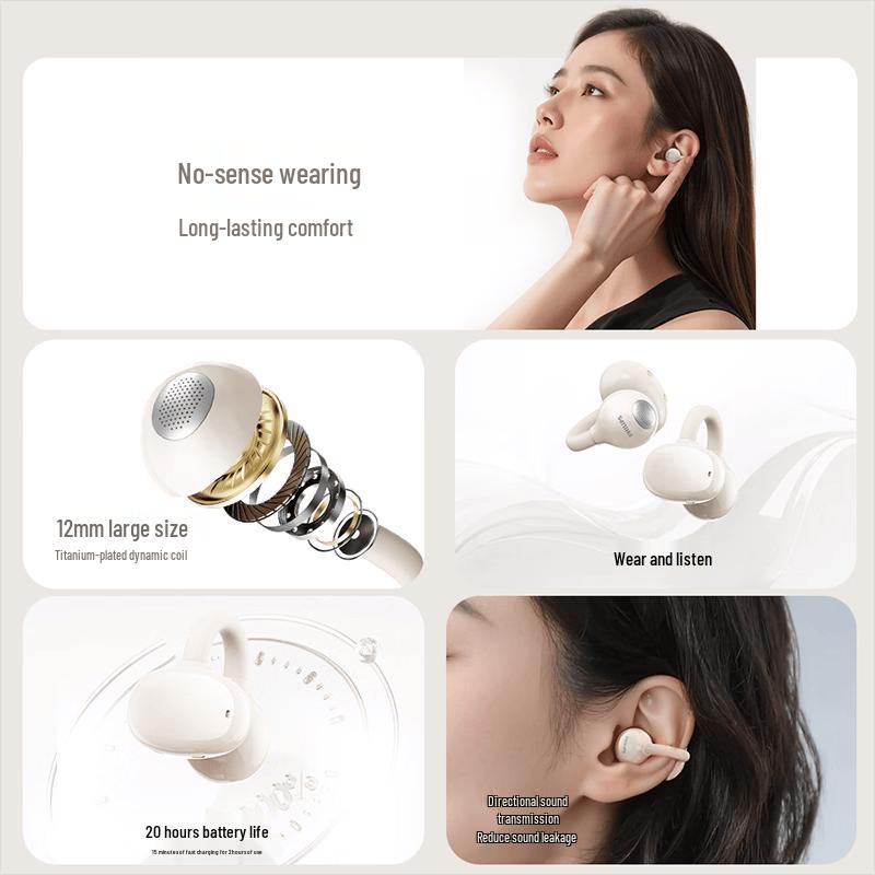 Philips TAQ2320 Ear Clip Bluetooth Headphones
