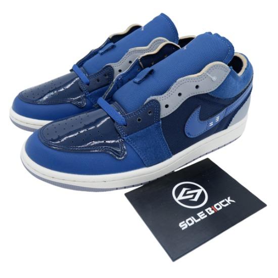

Air Jordan 1 Low SE Craft Inside Out Обсидиан Мужские DR8867-400 EU 40.5 французские синий/аспидный
