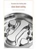 Stainless Steel Non-Slip Slow Feeder Bowl for Pets - Large Capacity for Dogs and Cats