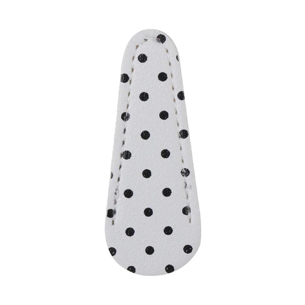 DIY Scissors Sleeve Prevent Injury Easy to Use Embroidery Scissors Protective Cases PU Leather Scissors Cover Sewing Tools