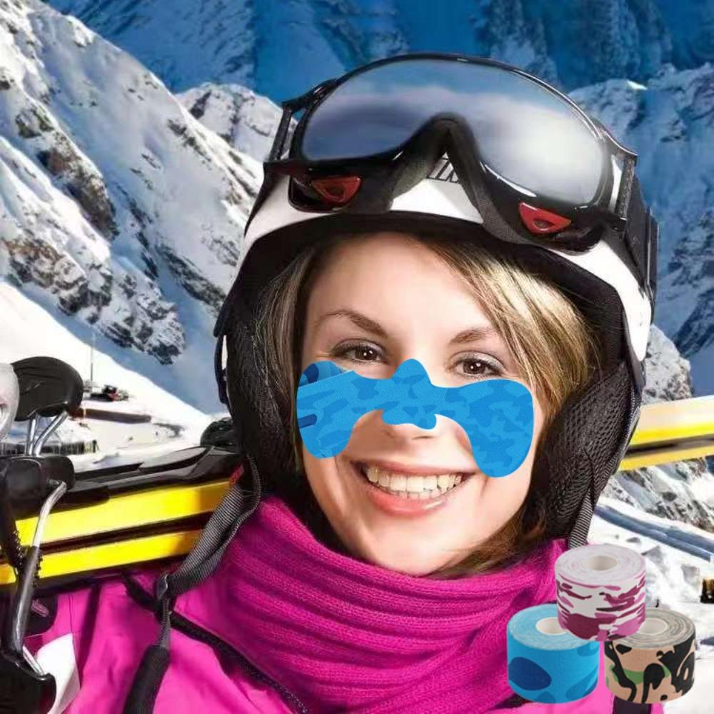 Winter skiing anti-freezing face care patch, nose patch, sports wind and sun protection formula, ultraviolet muscle bandage