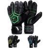 1 Pair Non-Slip Soccer Football Goalie Gloves Thickened Latex Goalkeeper Gloves  Adult/Children/Kids