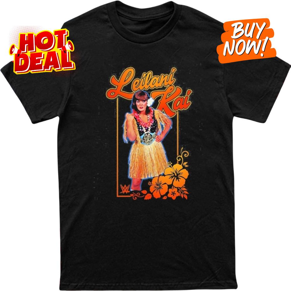 Leilani Kai Inspired WWE Legends T-Shirt Unisex Wrestling Fan Tee S-5XL Unisex T-Shirt XL
