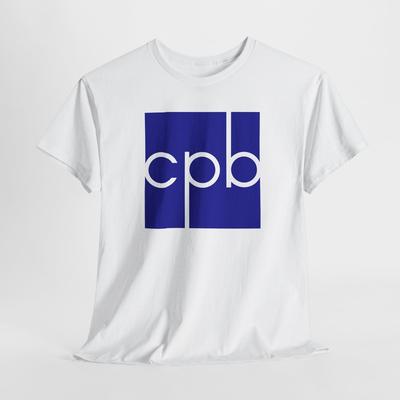 Public Broadcasting History Unisex Tshirt Tops Tee, CPB Logo NPR PBS Non-Profit Corporation
