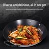 Lijia Commercial Double-Handle Iron Wok