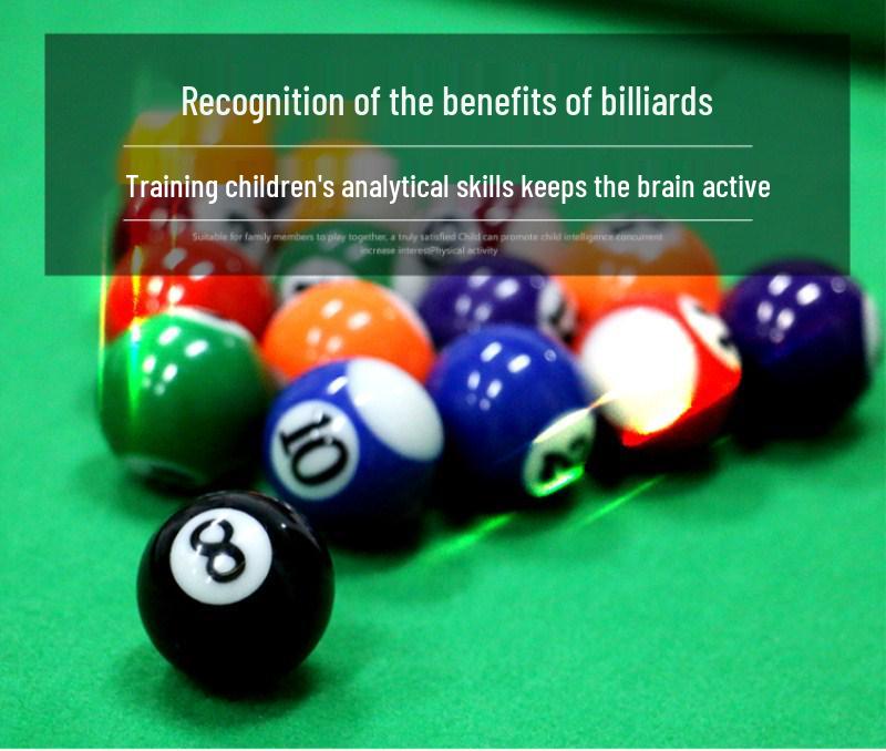 Children's Mini Tabletop Pool Table Game - Ideal Birthday Gift for Boys