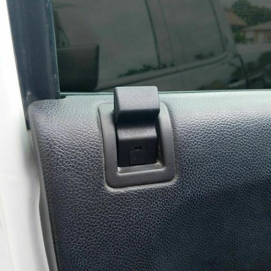 4x Ebony Door Lock Knob Front or Rear For Chevy Tahoe GMC Yukon 2007-2014 US