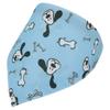 Adjustable Pet Bandana Cotton - Dog Cat Cartoon Print Drool Bib for Daily Use, Triangle Scarf Puppy Kitten Neckwear
