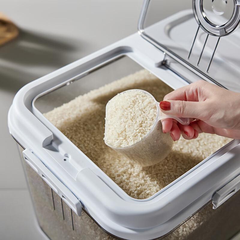 ZISIZ Flip-Top Transparent Storage Container