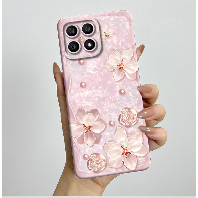 Phone Case For Honor X8 4G Case Aesthetic Luxury Protective Full Coque HonorX8 Soft Silicone Funda For Honor X 8 X8 Back Cover