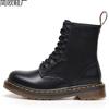 Martin Boots High-top Motorcycle Boots Women's Classic Soft Leather Short Boots Men's and Women's Genuine Leather Boots