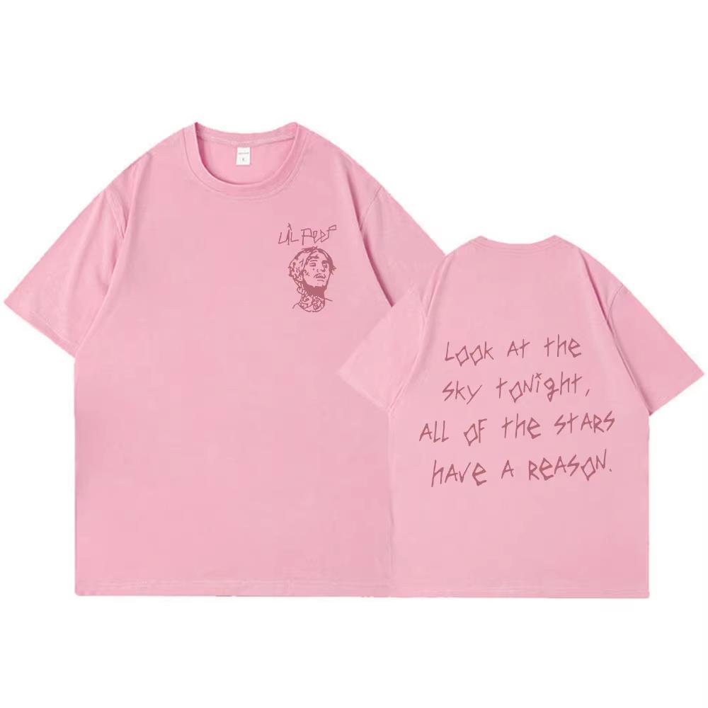 Rapper Lil Peep Tour Concert Graphic T Shirt Unisexs Unisex Fashion Hip Hop Short Sleeve Tshirt Oversized Unisex Cotton Breathable