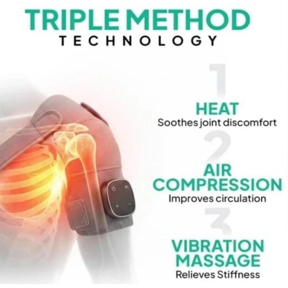 Vibration Massage Electric Shoulder Massager Heated Shoulder Brace Shoulder Elbow Knee Care