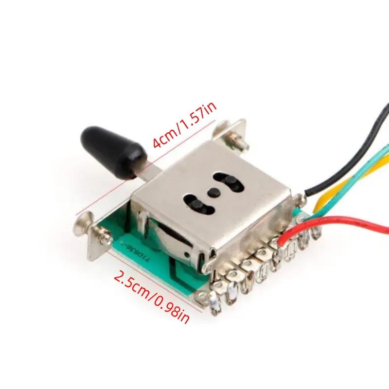 Premium Electric Guitar Wiring Harness Guitar Repair Component Pickup Harness Suitable for Clear Signal and Rich Tone