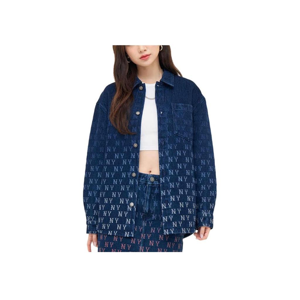 New MLB New York Yankees Shirt Unisex Indigo 3ADRM0144-50INS