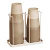 Disposable Cup Picker Size Universal Plastic Coffee Paper Cup Holder Bar Table Top Storage Shelf
