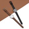 Uhrenarmband Leder 18mm Uhrenarmband Echtes Leder Vintage Ersatzarmband Smartwatch Armband für [BISONSTRAP] Damen