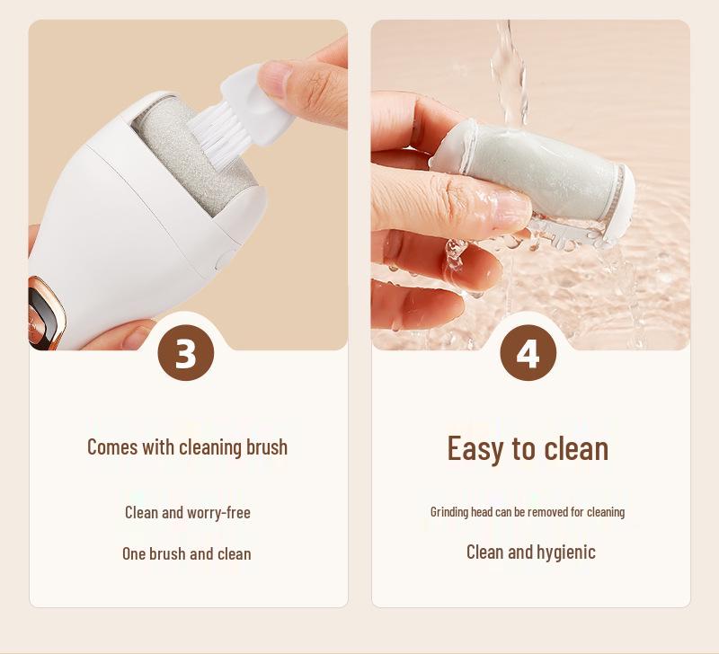 Electric Callus Remover Foot Care Machine L-549S – Digital Display, Three-Speed Foot File