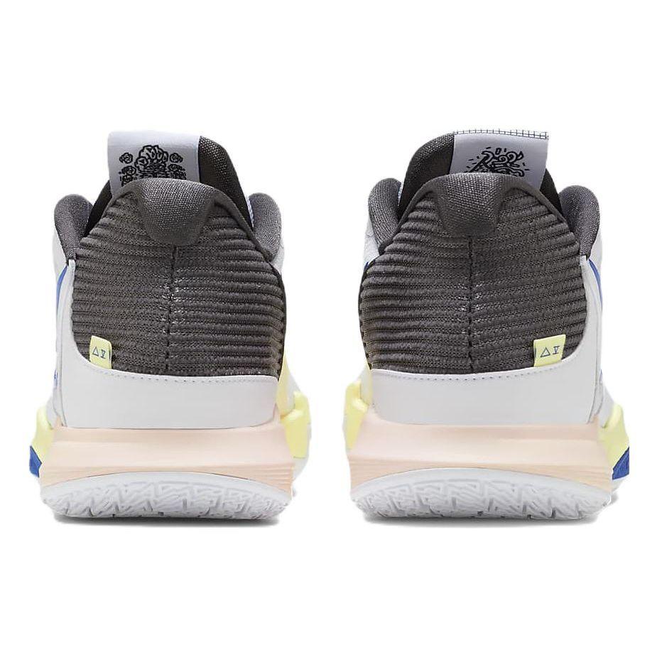 Nike Kyrie Low 5 EP Biela Game Royal Unisex Tenisky Stredne Sivá Citrónový Nádych DJ6014-100