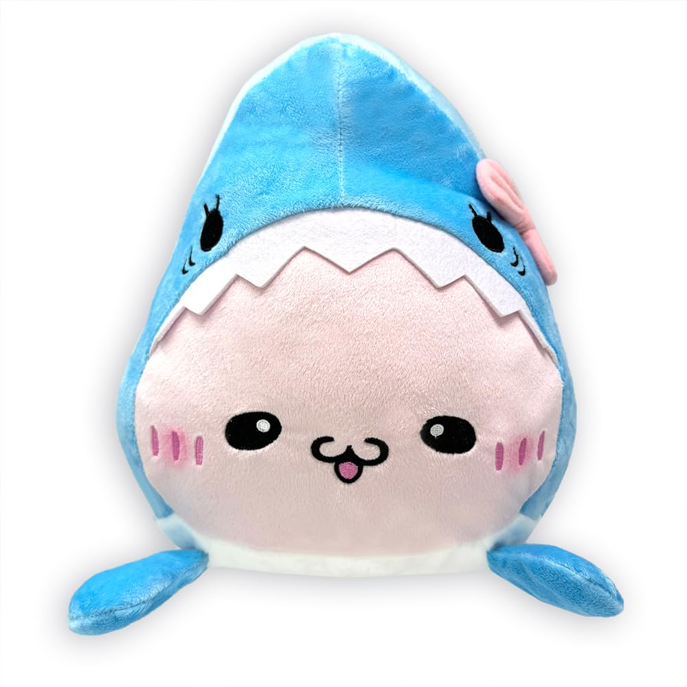 Loveys Shark Plush Toy XL 37cm Official Large Cute Approx. (Pyonchie (Pink))