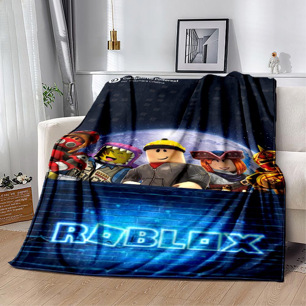 Roblox 392 Blanket Warmthful Decor Great for Sofa Bedding Bed Four Seasons Multipurpose Warmthful Decor Birthday Christmas Gift Blanket