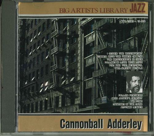 

CD CANNONBALL ADDERLEY - Big Artists Library JAZZ EX2030 Japan ObiJazz Used